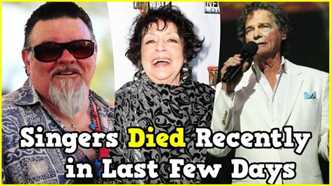 famous musicians who died recently|famous musician death today.